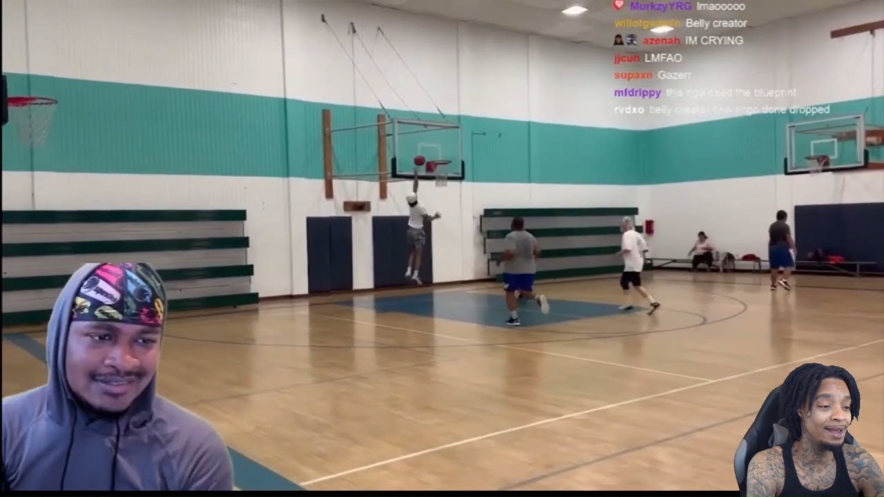 FlightReacts To DemiGod Twitch Return Reacting To Flight vs Ex-D1 Hoopers IRL!