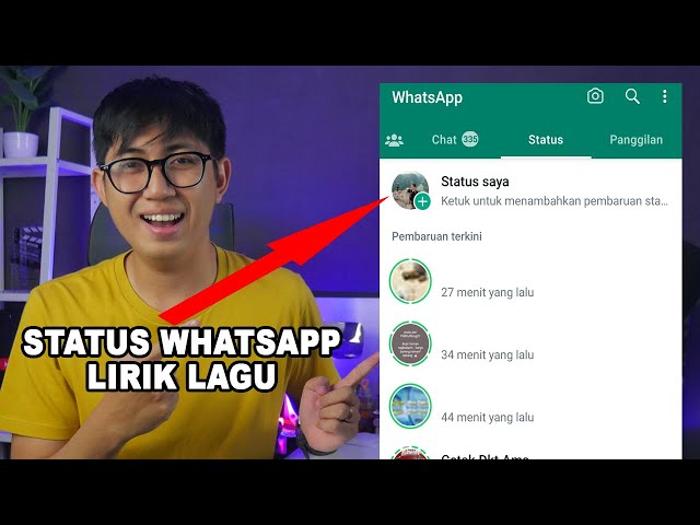 Cara Membuat Status Musik dan Lirik Di WhatsApp Dengan Mudah class=