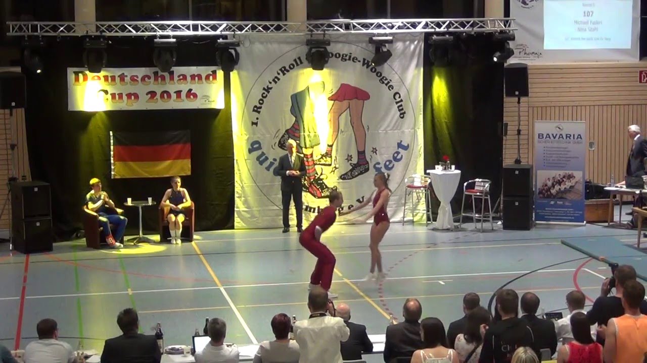 Deutschland Cup 2016 / Nina Stahl - Michael Federl / A-Klasse