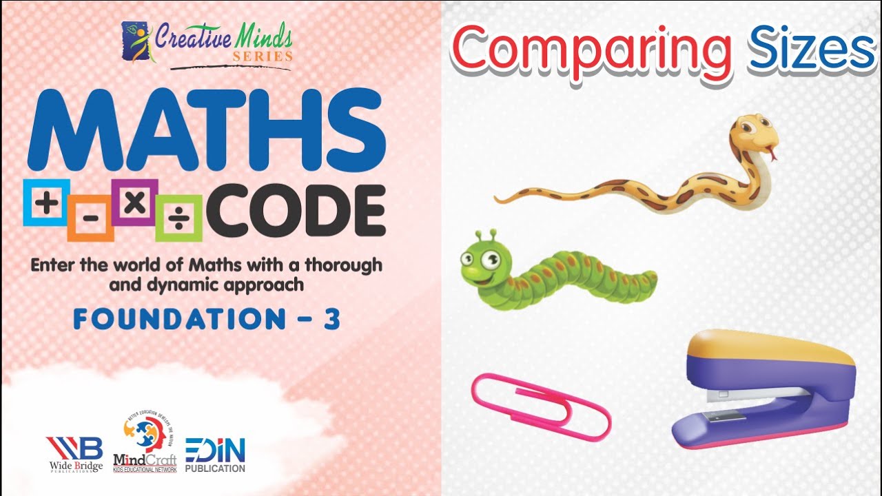 MathCode| Foundation 3 |Comparing Sizes| - YouTube