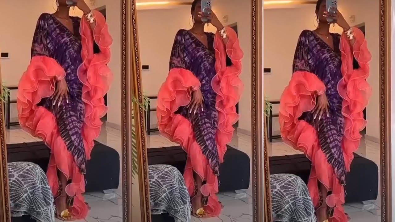 Beginners: Cutting and stitching of ruffle bubu dress #diy #sewingtutorial #viralvideo #creator