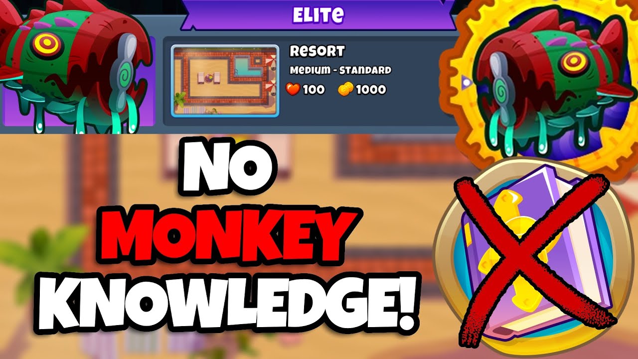 Bloonarius Elite Tutorial || No Monkey Knowledge || Resort (BTD6) - YouTube