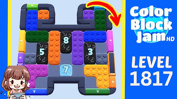 Color Block Jam Level 910 (1817) Solution Walkthrough