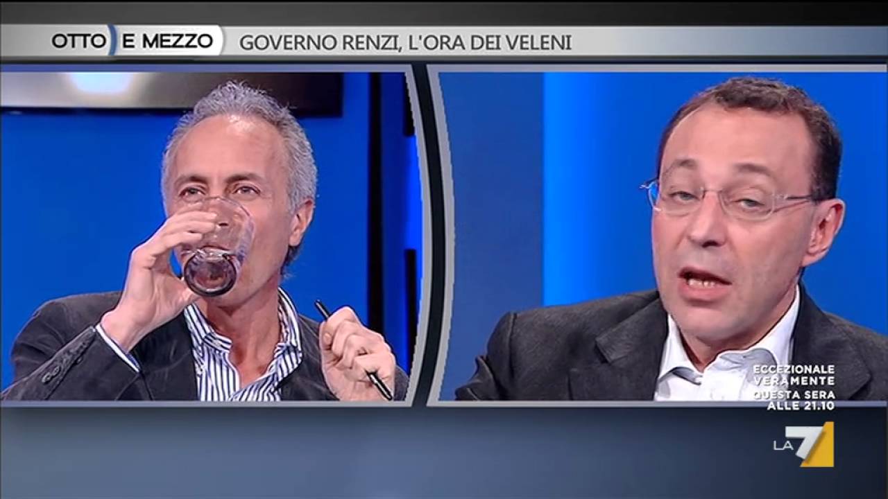Otto e mezzo - Governo Renzi, l'ora dei veleni (Puntata 07/04/2016)