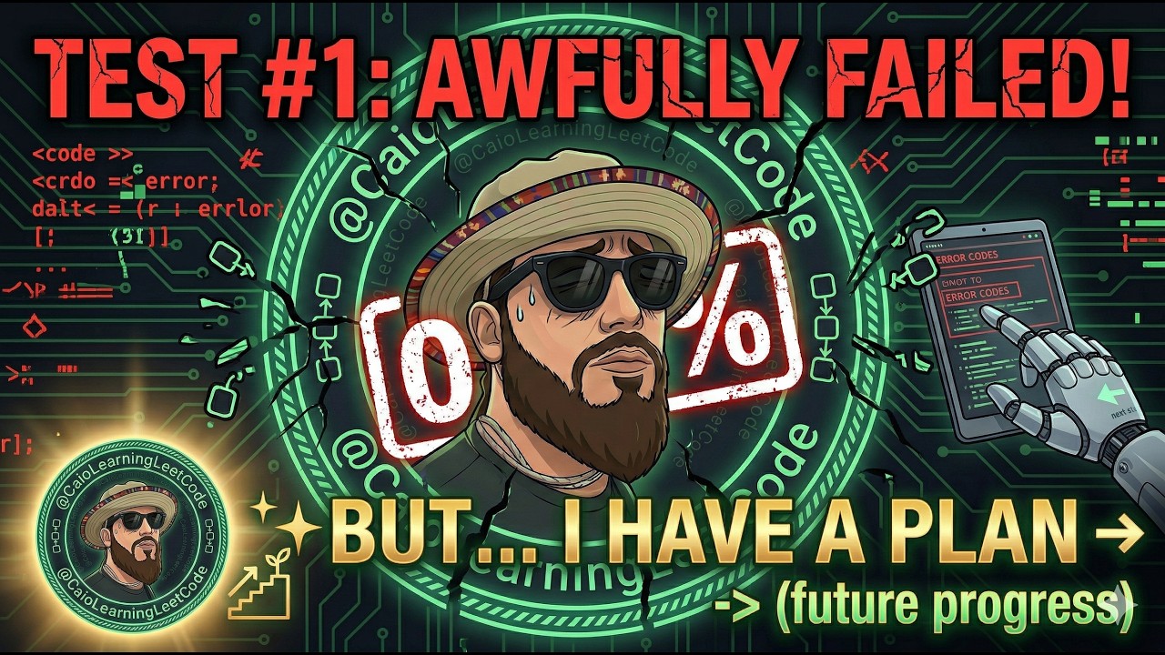 I Failed My First AI Mock Coding Interview... 🤡 (But I Have a Plan ...