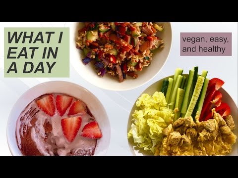 What I Eat in a Day #7 // Healthy Vegan Microwave Cake Recipe