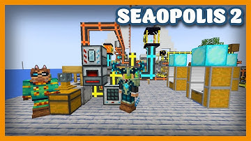 Seaopolis 2 | Netherrack & Rubber Automation ! w/@MischiefofMice| E16 | 1.19.2  Modpack
