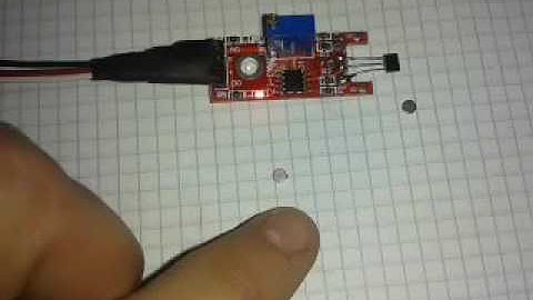 Sensor Magnetico