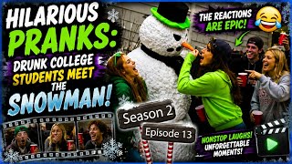 Hilarious Pranks: Drunk College Kids Meet the Snowman
https://ScarySnowman.com — Swap the street crowds for virtual mayhem in the Grand Theft Auto playlist at Freaky’s Game Room.
Season 2 Episode 13
Get ready for some St. Patricks Day mayhem as the Scary Snowman crashes the parade and surprises revelers with hilarious antics! Dont miss out on the laughter and fun in these unforgettable moments! Hilarious Pranks: Drunk College Kids Meet the Snowman