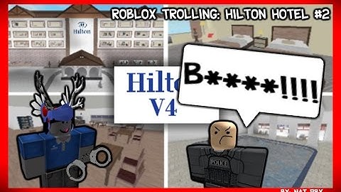 [Roblox Trolling] Hilton Hotel #2 - Cuff Abusing