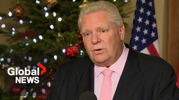 Ontario could cut off energy to US if Trump imposes tariffs, Ford says