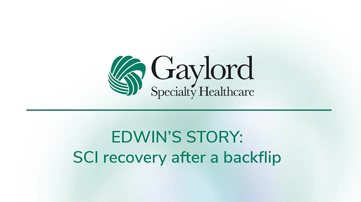Edwin's Story: SCI recovery after a backflip