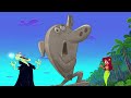 ZIG e SHARKO 👻 Sharko foi transformado em uma estátua 👻🎃 Português Brasil | Cartoon for Kids