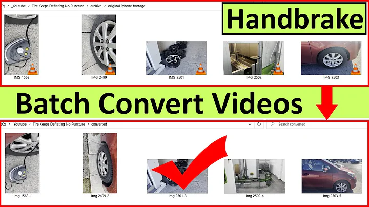 How To Batch Convert in Handbrake