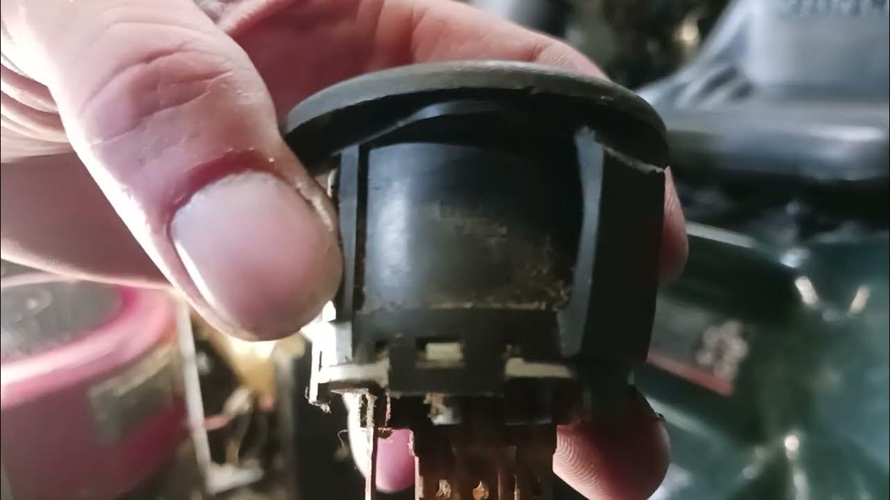 how to change ignition switch out and put it back Craftsman LT 1000