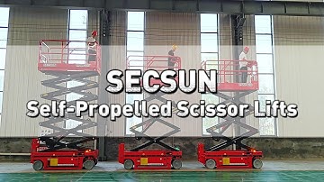SECSUN 6m-12m Scissor Lift Platform