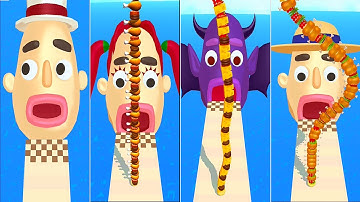 Sandwich Runner Gameplay Walkthrough Part 29 || Survival Game Levels To Play (iOS, Android)