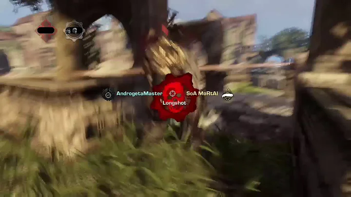 Gears of war 3 Wallbounce Fails#2 + Blind Fire Clips