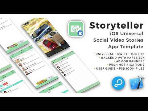 Storyteller | iOS Universal Video Sharing App Template (Swift) | Codecanyon Scripts and Snippets