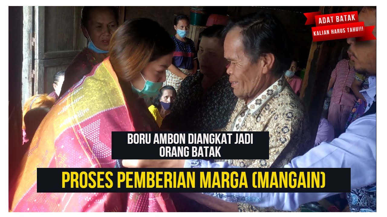 KALIAN HARUS TAU!!! ADAT BATAK PROSES PEMBERIAN MARGA (MANGAIN) - DIANGKAT JADI ORANG BATAK