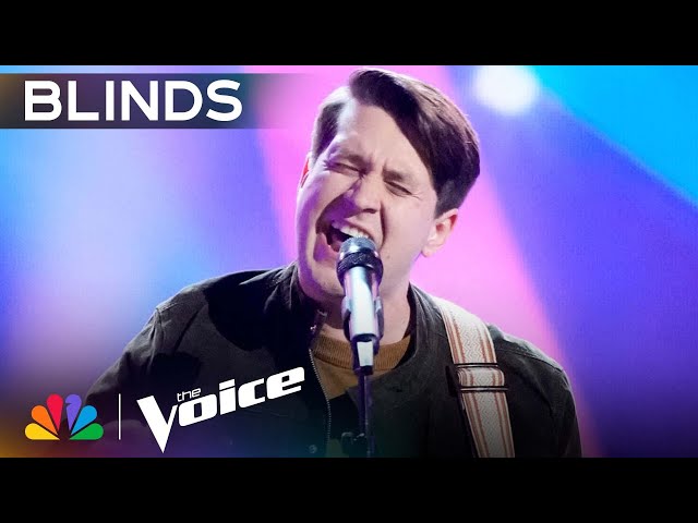 Lennon VanderDoes' Unique Performance of The Night We Met Sends Coaches Swooning | Voice Blinds class=