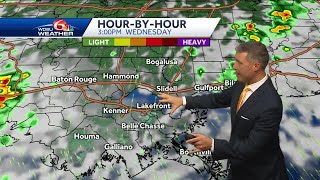 Possible record warmth before strong storms midweek