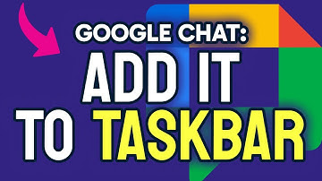 How to ADD Google Chat to Taskbar (Step by Step) 2025