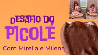 Desafio Do Picolé , Acerte O Sabor Sem Olhar