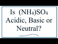 Ammonium Sulfate Properties and Reactions