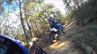 enduro ride in Borovoy (North Kazakhstan)