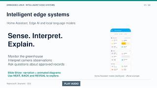 Information Embedded Linux Lecture 9, Part 1: Home Assistant, Edge AI and Local LLMs News