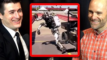 MIT robot falling out of the car | Russ Tedrake and Lex Fridman