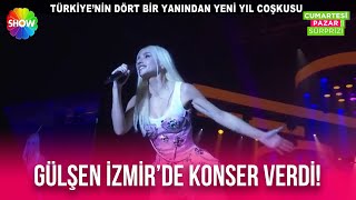 Gülşen yeni yıl konserini İzmir'de verdi!