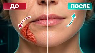 THIS MUSCLE pulls the corners of your mouth down! 2 techniques to relax it