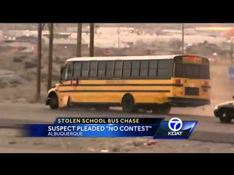 Bus chase: Man shot by police pleads no contest