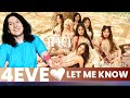 4EVE - คิดคิด ( Let me know ) | Official M/V🌂Reaction (ENG/THAI SUBS)