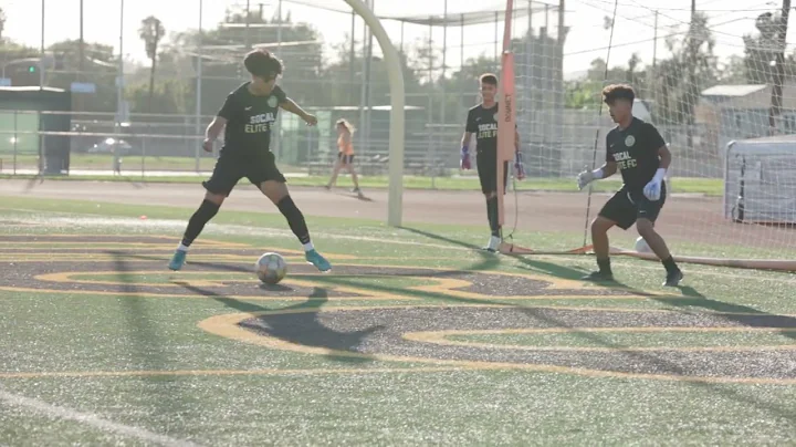 Jerome Carter & SoCal Elite FC B08 Academy team ta...