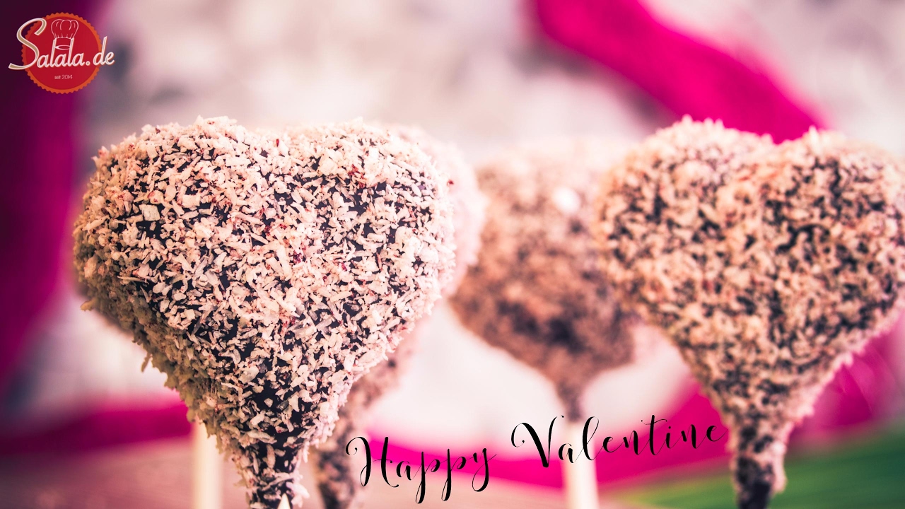 Cake Pops selber machen ohne Mehl - Valentinstag - Low Carb backen - salala.de salalah gardens hotel