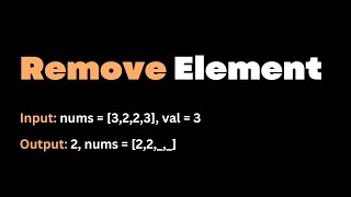 10. Remove Element - leetcode | Java DSA LeetCode Solutions