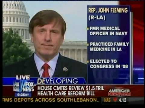 Congressman Fleming Discusses H Res 615 with Megha...