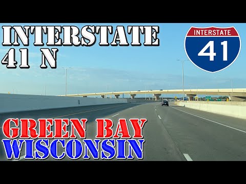 I-41 North - Fond du Lac to Green Bay - Wisconsin - 4K Highway Drive