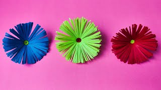 HOW TO MAKE PAPER FLOWERS | Beautiful Little Paper Flowers (Very Easy)