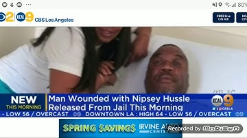Man Who Was Shot Alongside Nipsey Hussle Released From Jail