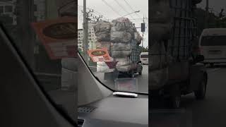 Видимо переезд задумал. А может просто мусор решил вывезти.