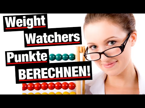 Die Weight Watchers Punkte berechnen