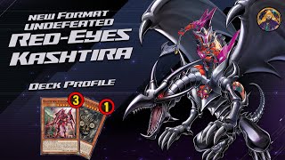 New Format Undefeated Red Eyes Kashtira Deck Profile January 2024