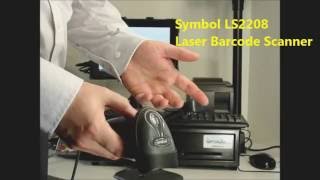 Motorola Symbol Laser Barcode Scanner LS2208