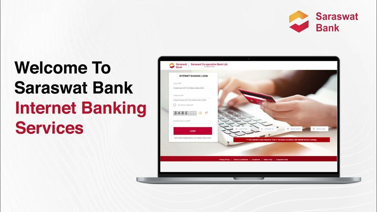 saraswat-internet-banking-how-to-add-payee-youtube