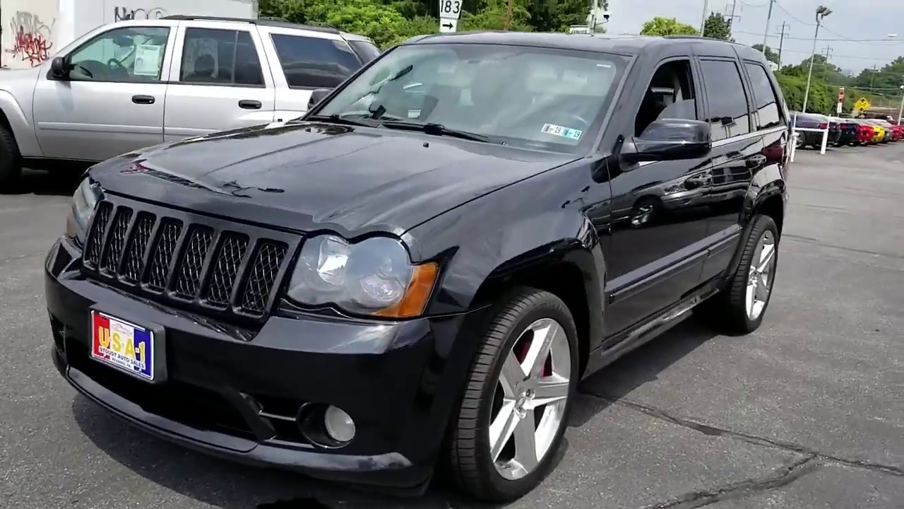 2009 Jeep Grand Cherokee SRT8 Black YouTube