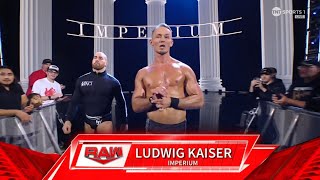 Ludwig Kaiser Entrance (New Theme) - WWE Monday Night Raw, November 13, 2023